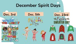 December School Spirit Days